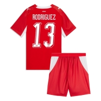 Schweiz Ricardo Rodriguez #13 Hemmatröja Barn VM 2026 Kortärmad (+ Korta byxor)